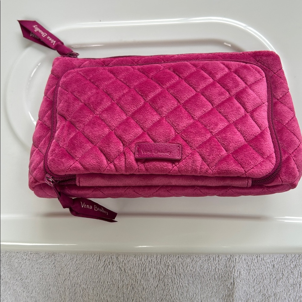 Vera Bradley Compact Organizer In Majestic Magenta